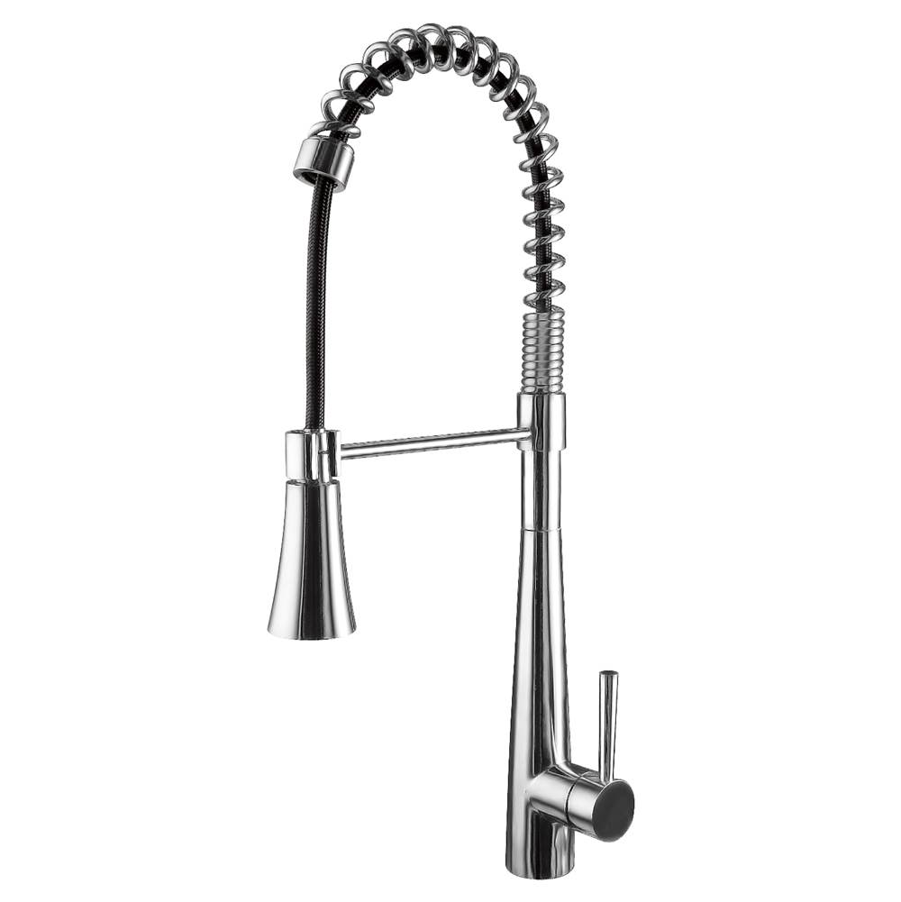 Ztrends Biltmore Stainless Steel Pull Out 360 Swivel With Stainless Steel Knitted Hose